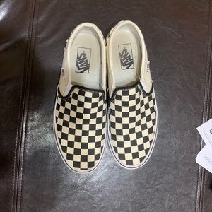 Vans Checkerboard Slip-on shoe.